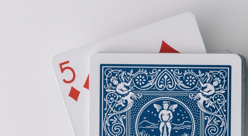 5 of diamonds playing card