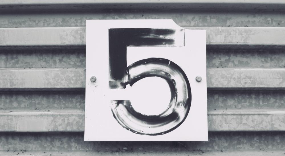 numeral 5