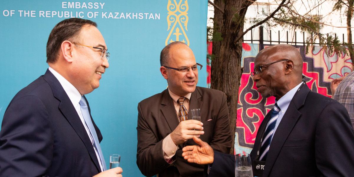 Embassy Evening participants at Embassy of Kazakhstan