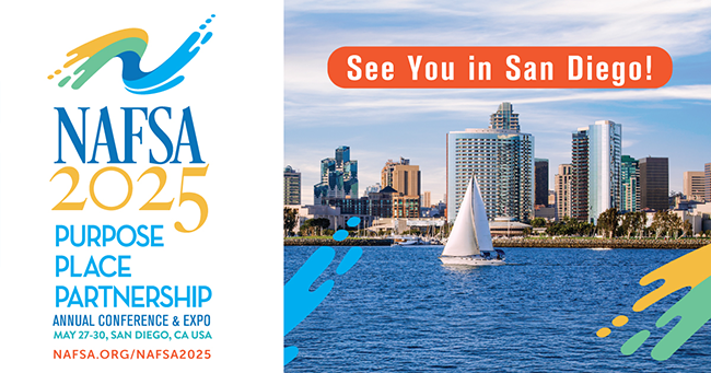 NAFSA 2025 See You in San Diego Cityscape