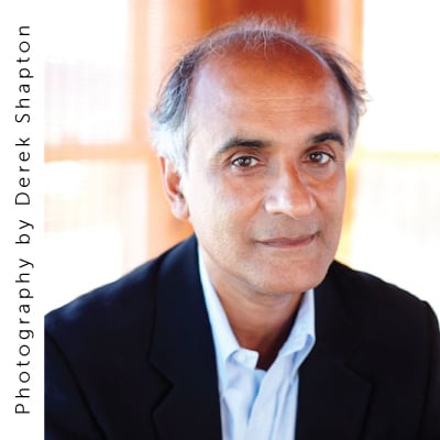 Pico Iyer Headshot with credit