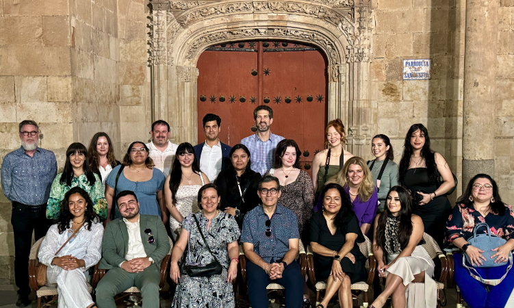 Winners of the Alamo Global Challenge pose for a group photo