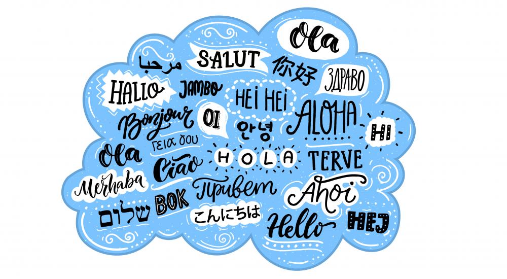 Hello in different languages