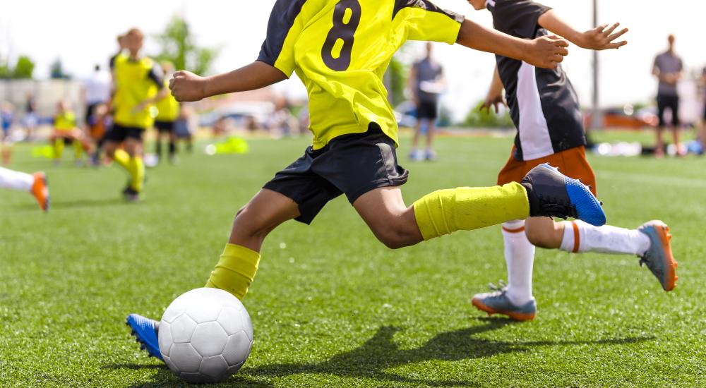 Photo of soccer players