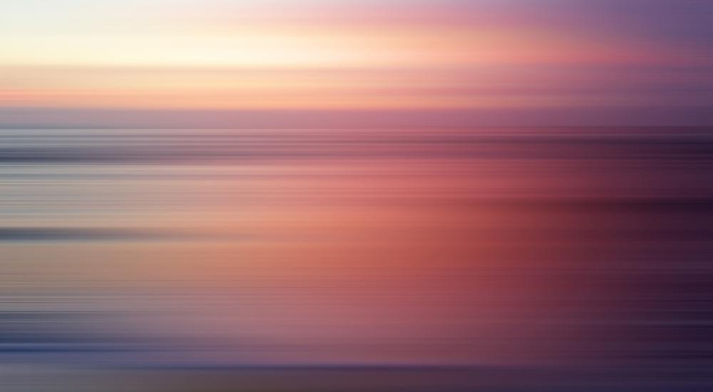 abstract sunset