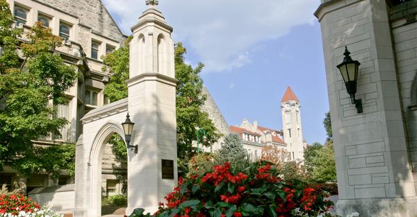 Indiana University Bloomington Sample Gate