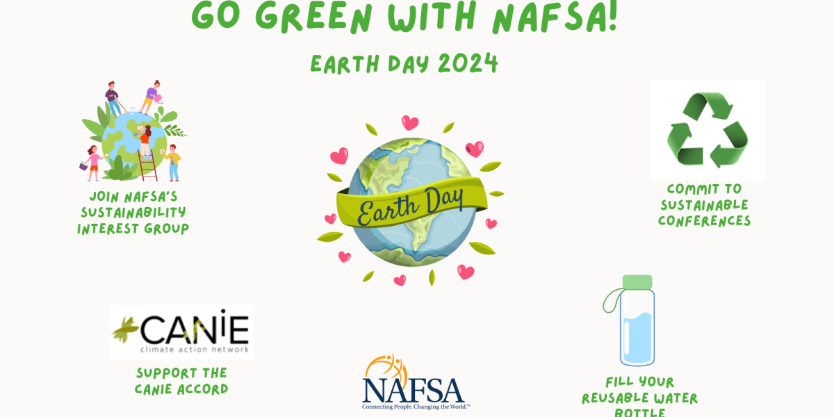 NAFSA celebrates Earth Day