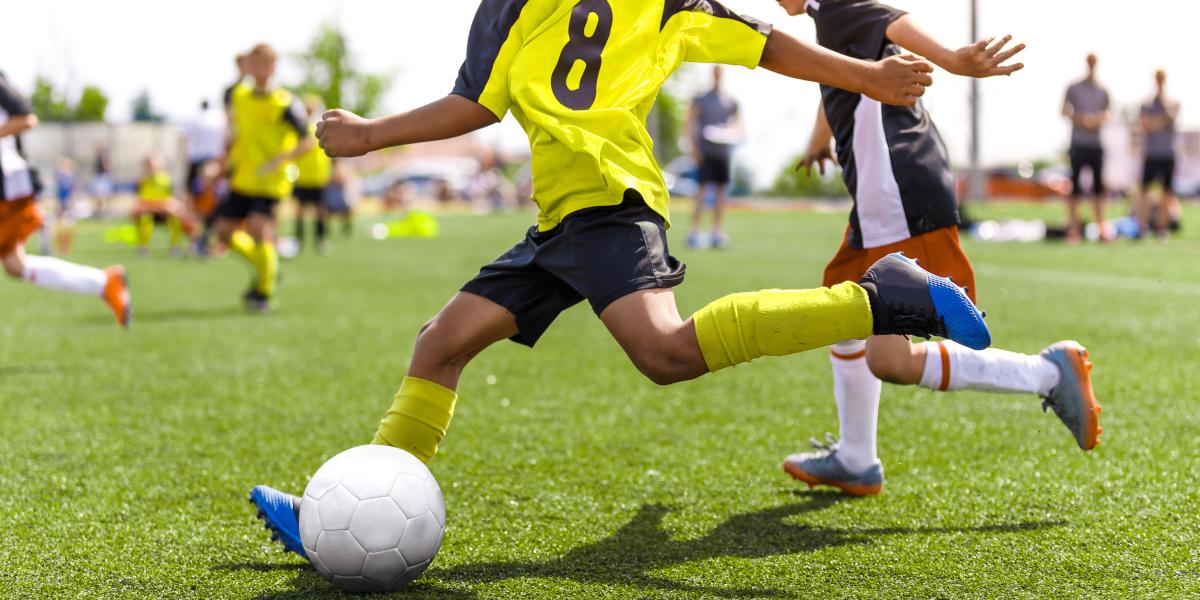 Photo of soccer players