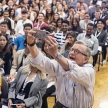 WVU president E. Gordon Gee